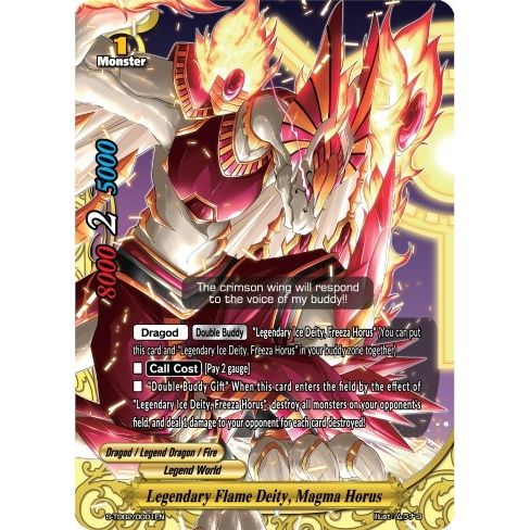 Image for Legendary Flame Deity, Magma Horus (S-TD02/0001EN) (S-TD02) - Future Card BuddyFight