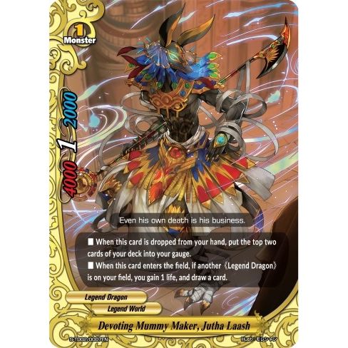 Image for Devoting Mummy Maker, Jutha Laash (S-TD02/0007EN) (S-TD02) - Future Card BuddyFight