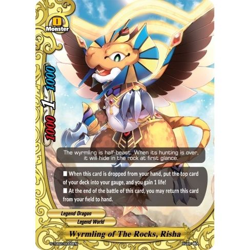 Image for Wyrmling of The Rocks, Risha (S-TD02/0009EN) (S-TD02) - Future Card BuddyFight