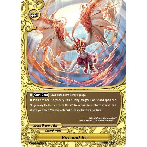 Image for Fire and Ice (S-TD02/0012EN) (S-TD02) - Future Card BuddyFight