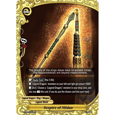 Image for Sceptre of Midan (S-TD02/0018EN) (S-TD02) - Future Card BuddyFight