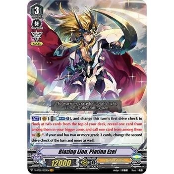 Image for Blazing Lion, Platina Ezel (V-BT05/003EN) (V-BT05) - Cardfight Vanguard
