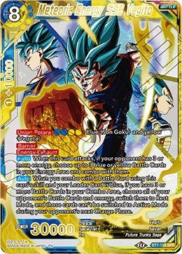Image for Meteoric Energy SSB Vegito (SPR) (BT7-118) (DBS-B07) - Dragon Ball Super: Masters