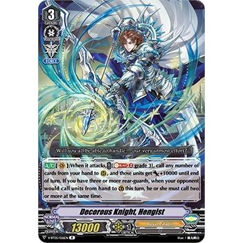 Image for Decorous Knight, Hengist (V-BT05/026EN) (V-BT05) - Cardfight Vanguard