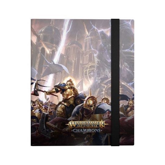 Image for Binder - 18-Pocket Side-Loading FlexXfolio - Warhammer Age of Sigmar: Champions - Divine Blast - Storage Albums