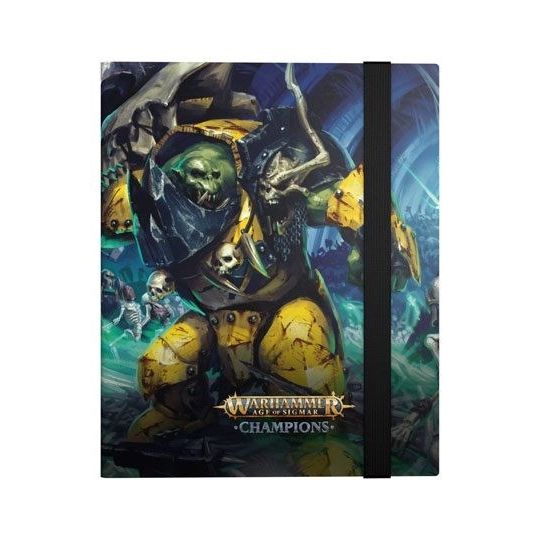 Image for Binder - 18-Pocket Side-Loading FlexXfolio - Warhammer Age of Sigmar: Champions - Destruction vs. Death - Storage Albums