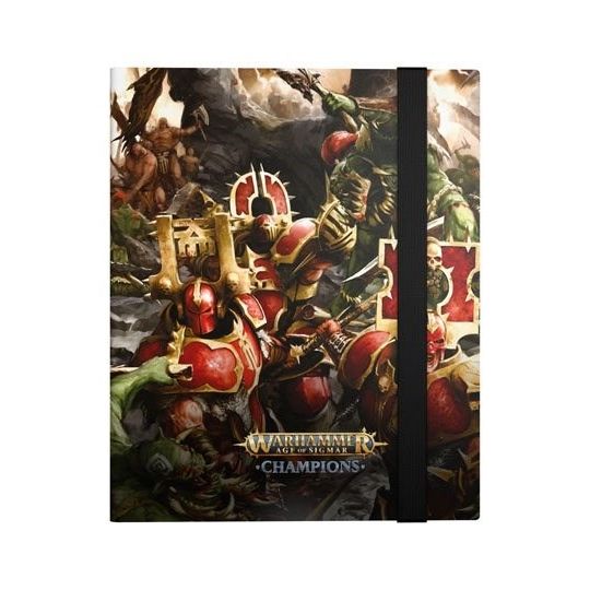 Image for Binder - 18-Pocket Side-Loading FlexXfolio - Warhammer Age of Sigmar: Champions - Chaos vs. Destruction - Storage Albums