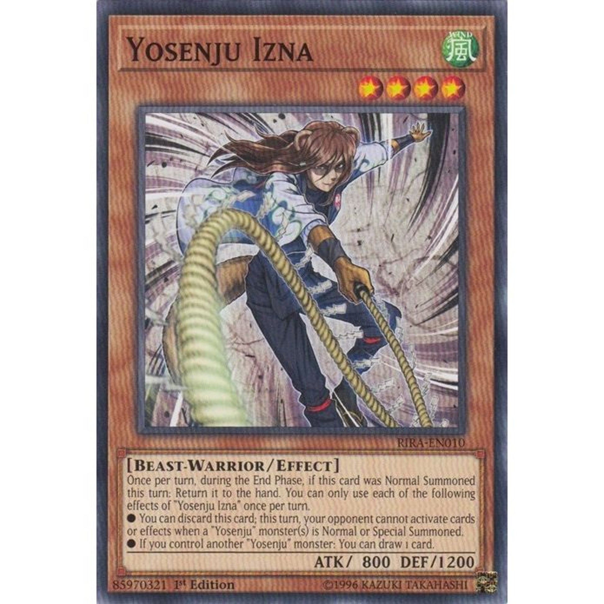 Image for Yosenju Izna (RIRA-EN010) (RIRA) - YuGiOh