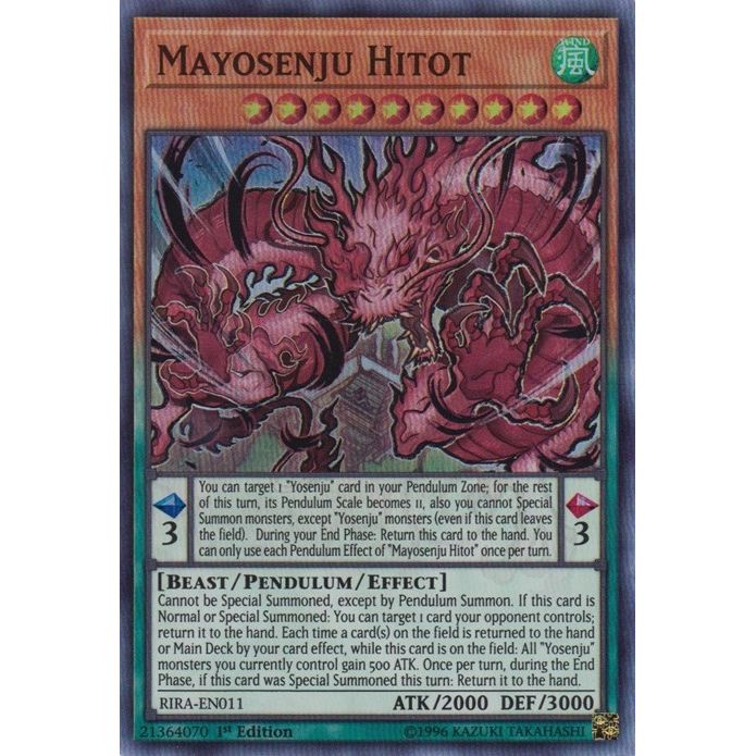 Image for Mayosenju Hitot (RIRA-EN011) (RIRA) - YuGiOh