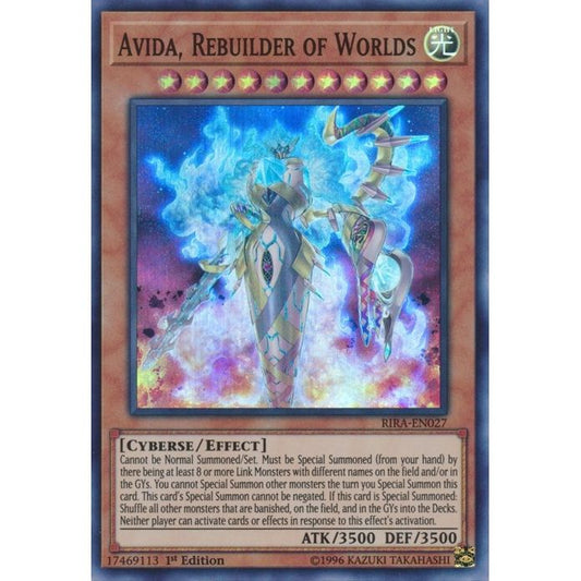 Image for Avida, Rebuilder of Worlds (RIRA-EN027) (RIRA) - YuGiOh