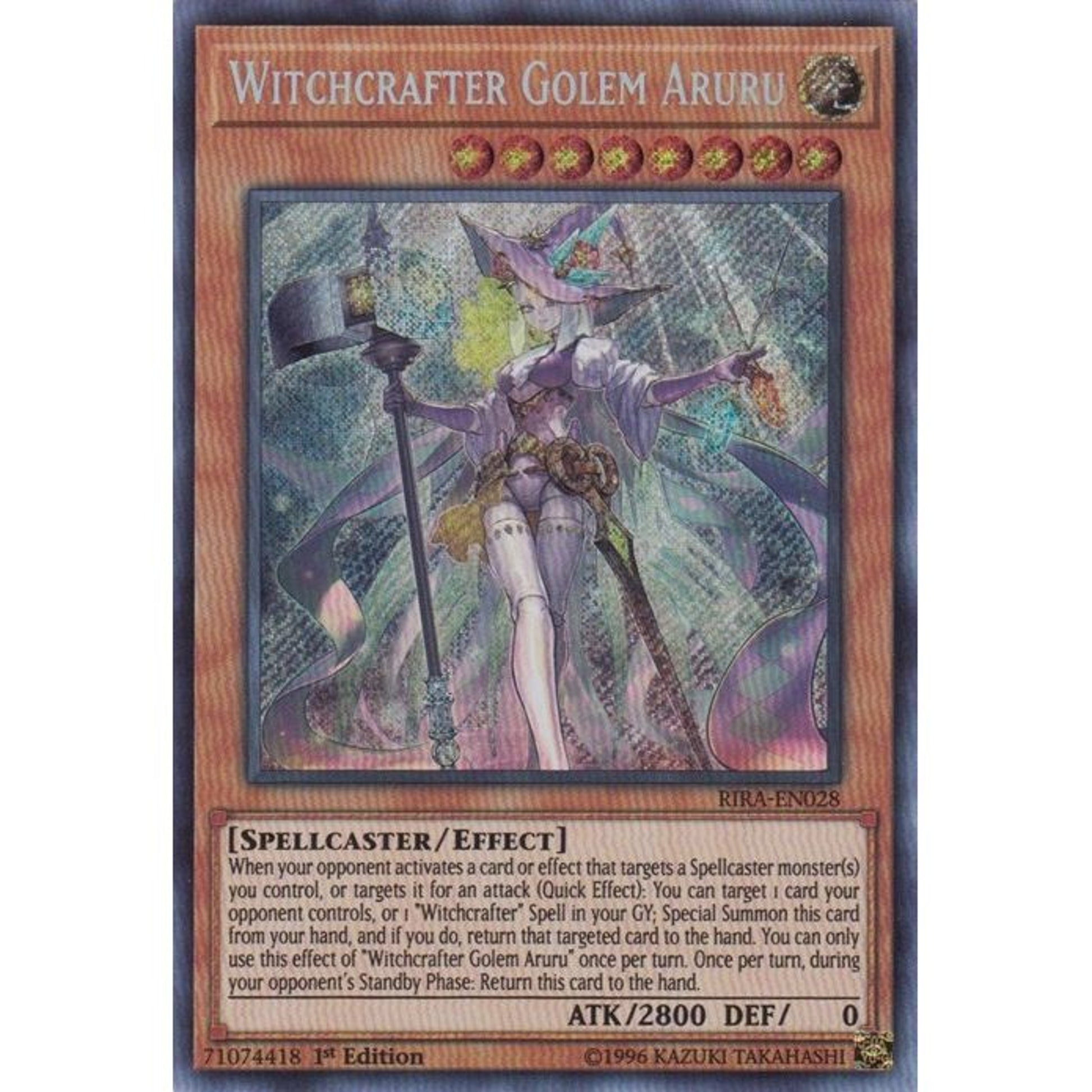 Image for Witchcrafter Golem Aruru (RIRA-EN028) (RIRA) - YuGiOh