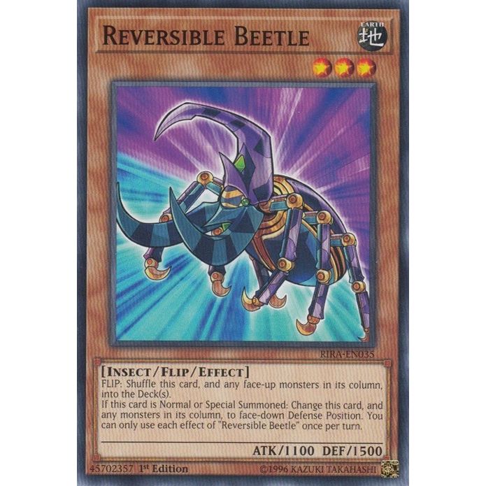 Image for Reversible Beetle (RIRA-EN035) (RIRA) - YuGiOh