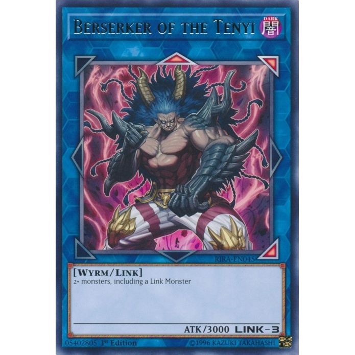Image for Berserker of the Tenyi (RIRA-EN045) (RIRA) - YuGiOh