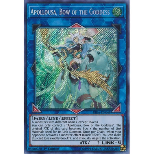 Image for Apollousa, Bow of the Goddess (RIRA-EN048) (RIRA) - YuGiOh