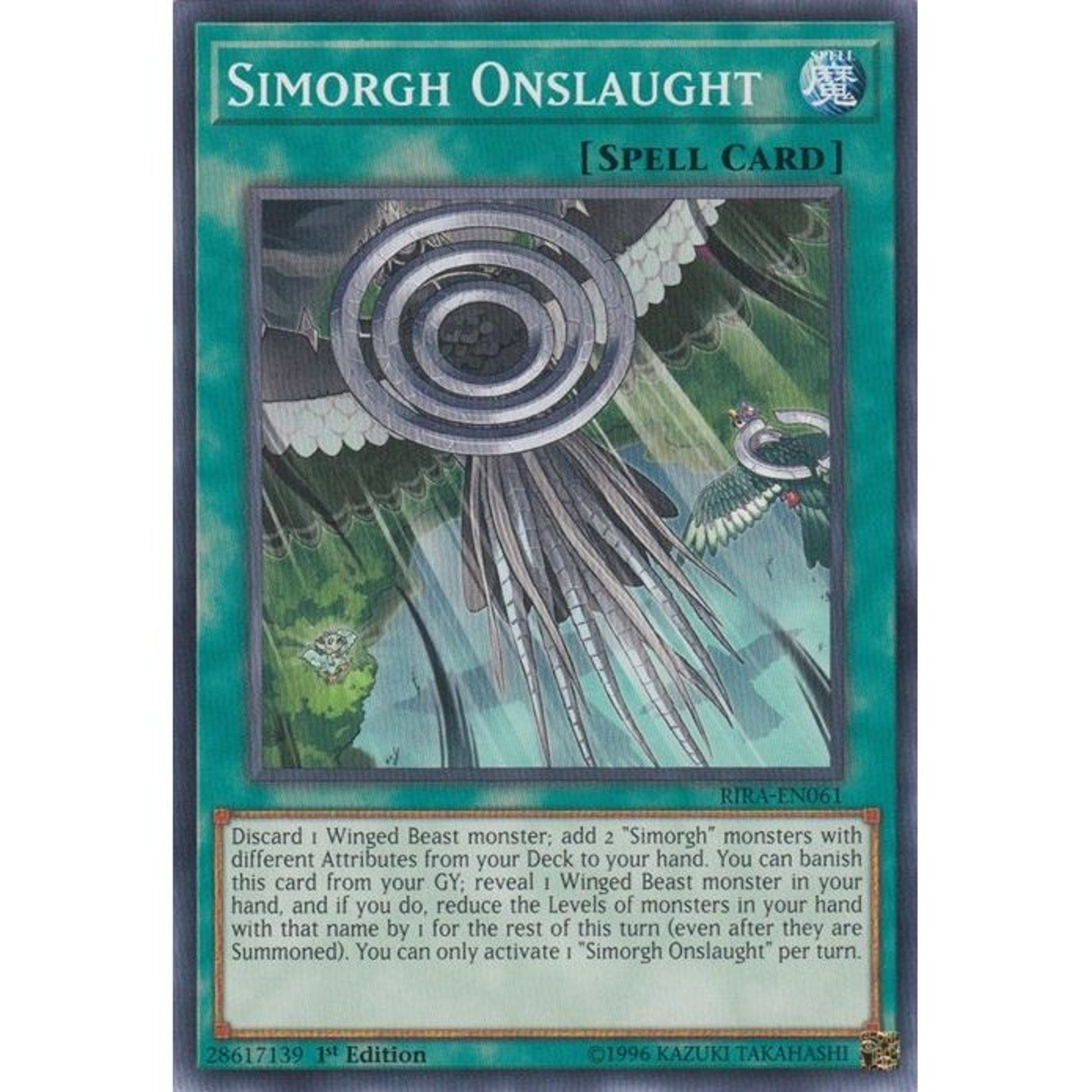 Image for Simorgh Onslaught (RIRA-EN061) (RIRA) - YuGiOh