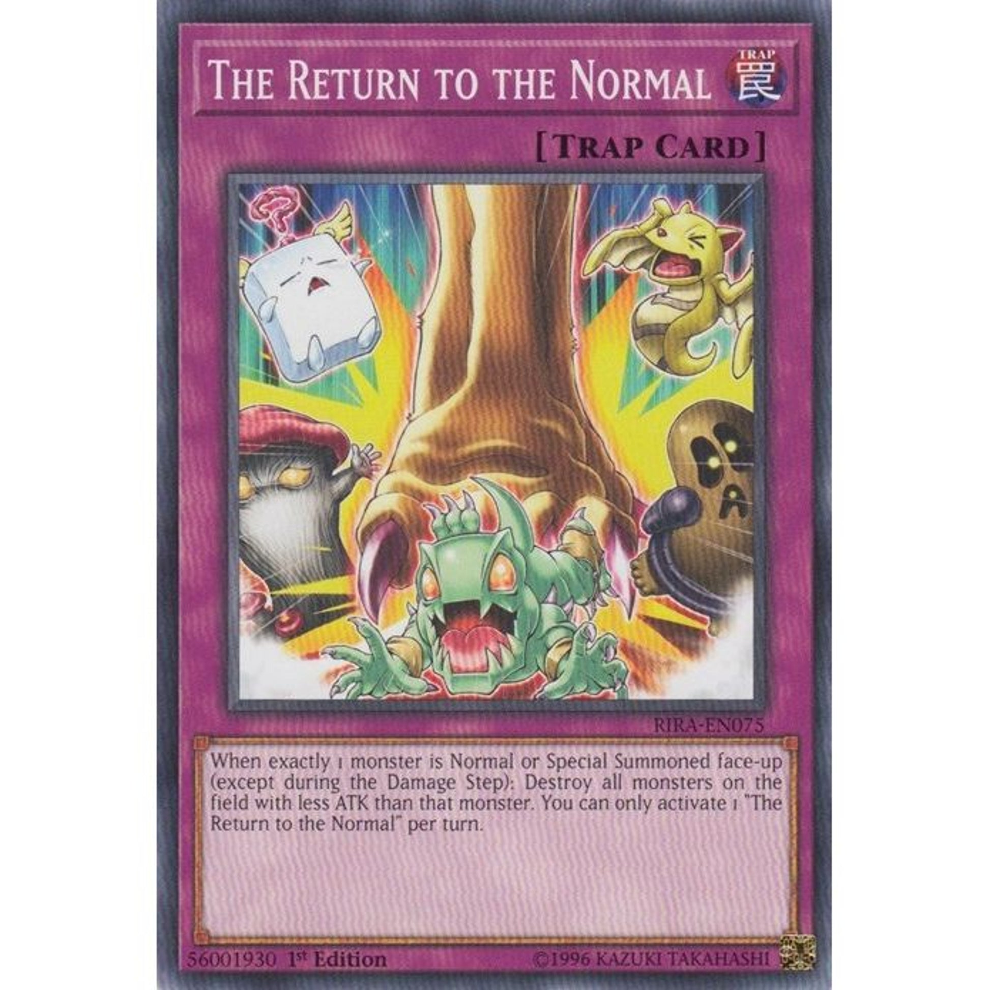 Image for The Return to the Normal (RIRA-EN075) (RIRA) - YuGiOh