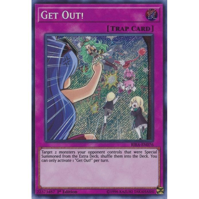 Image for Get Out! (RIRA-EN076) (RIRA) - YuGiOh