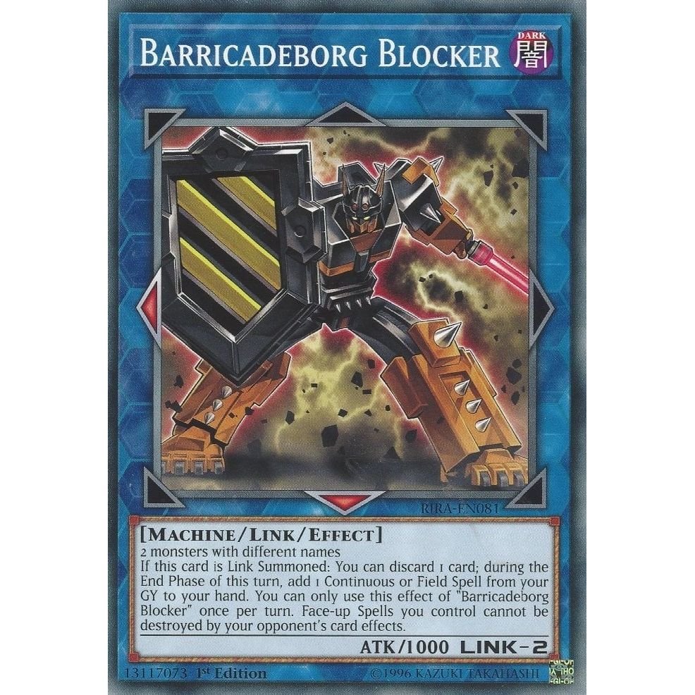 Image for Barricadeborg Blocker (RIRA-EN081) (RIRA) - YuGiOh