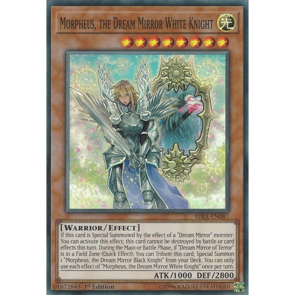 Image for Morpheus, the Dream Mirror White Knight (RIRA-EN087) (RIRA) - YuGiOh