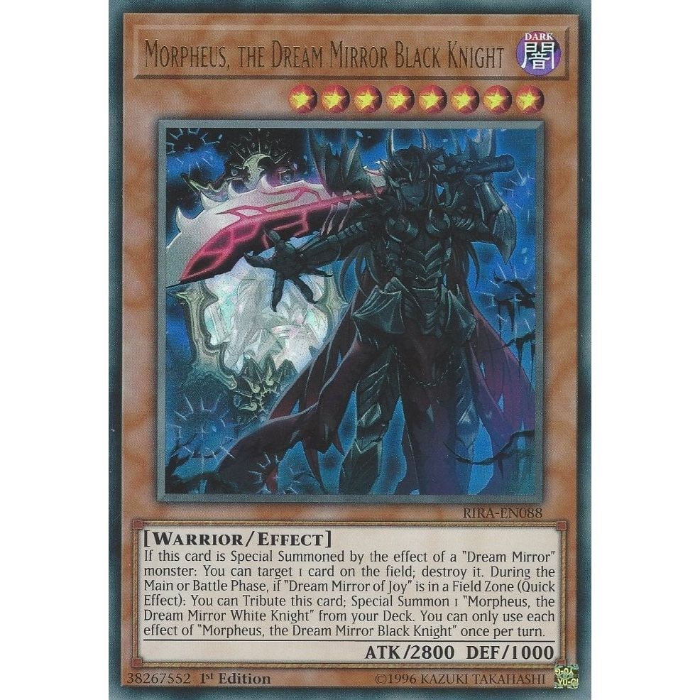Image for Morpheus, the Dream Mirror Black Knight (RIRA-EN088) (RIRA) - YuGiOh