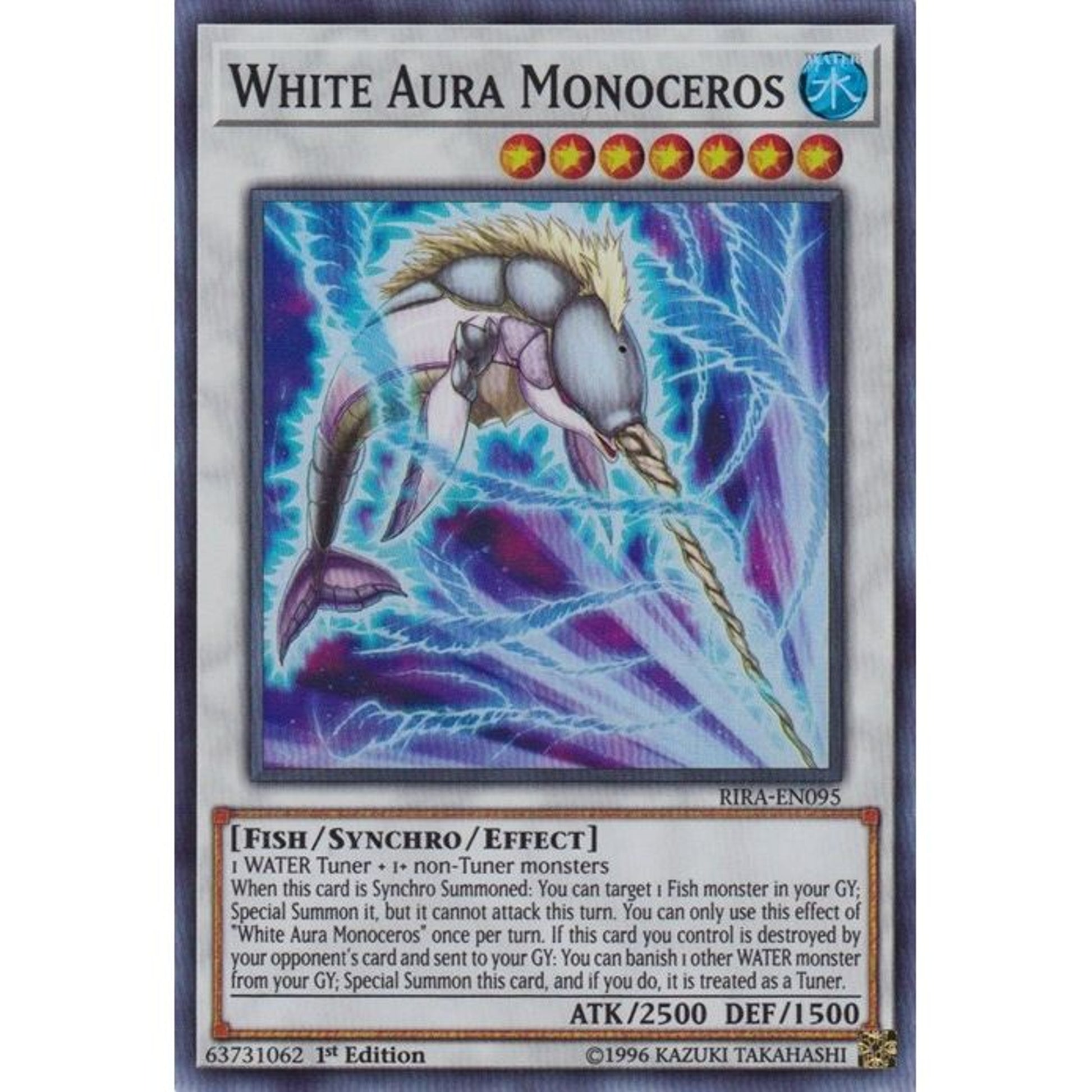 Image for White Aura Monoceros (RIRA-EN095) (RIRA) - YuGiOh