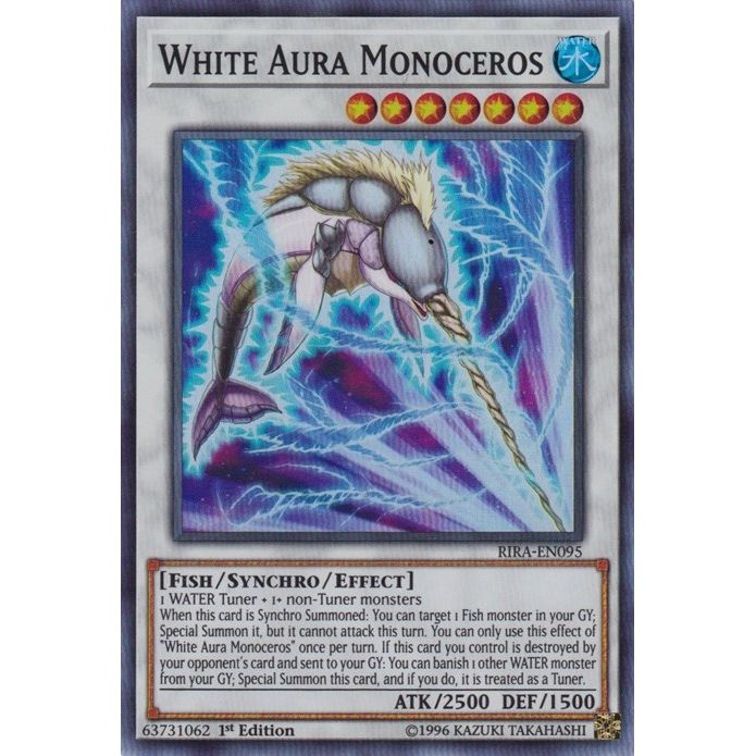 Image for White Aura Monoceros (RIRA-EN095) (RIRA) - YuGiOh