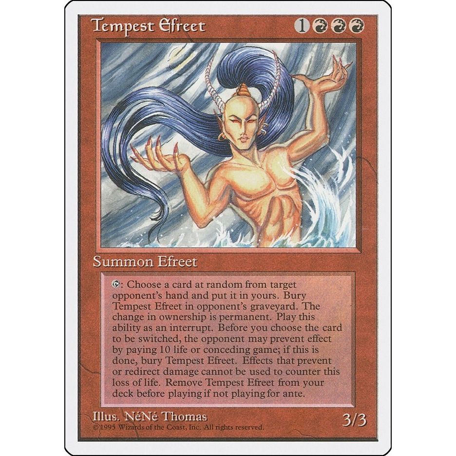 Image for Tempest Efreet (4ED) - Magic: The Gathering