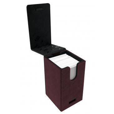 Image for Suede Collection Alcove Tower Deck Box - Ruby - Deck Boxes