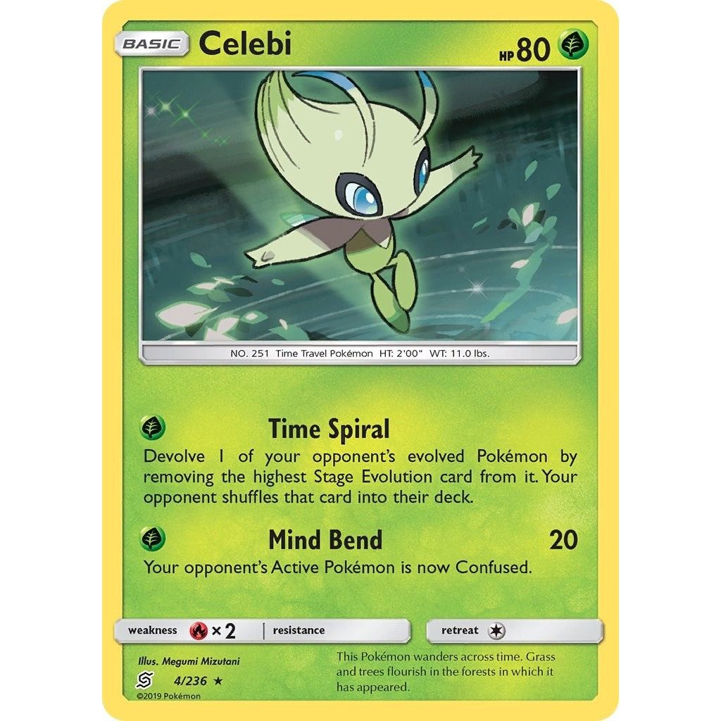 Image for Celebi (4/236) (SM11) - Pokemon