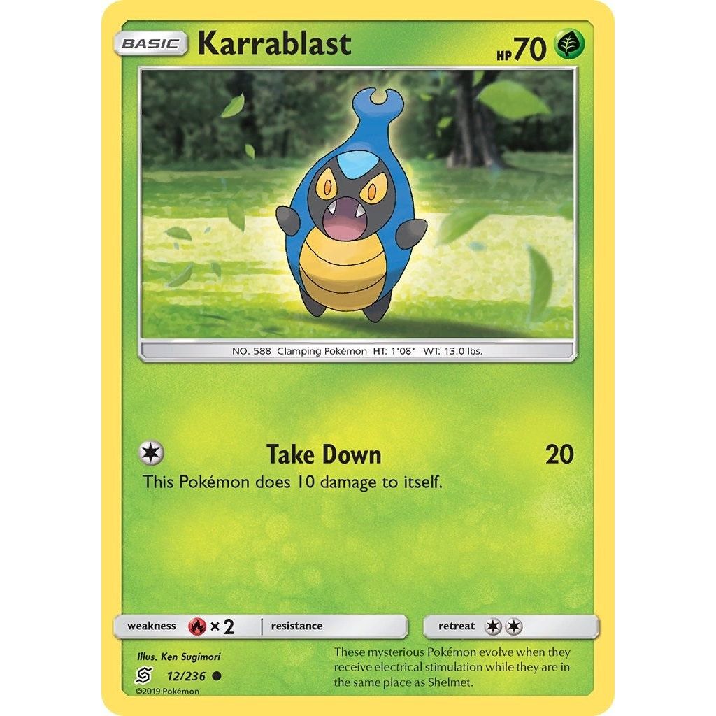 Image for Karrablast (12/236) (SM11) - Pokemon