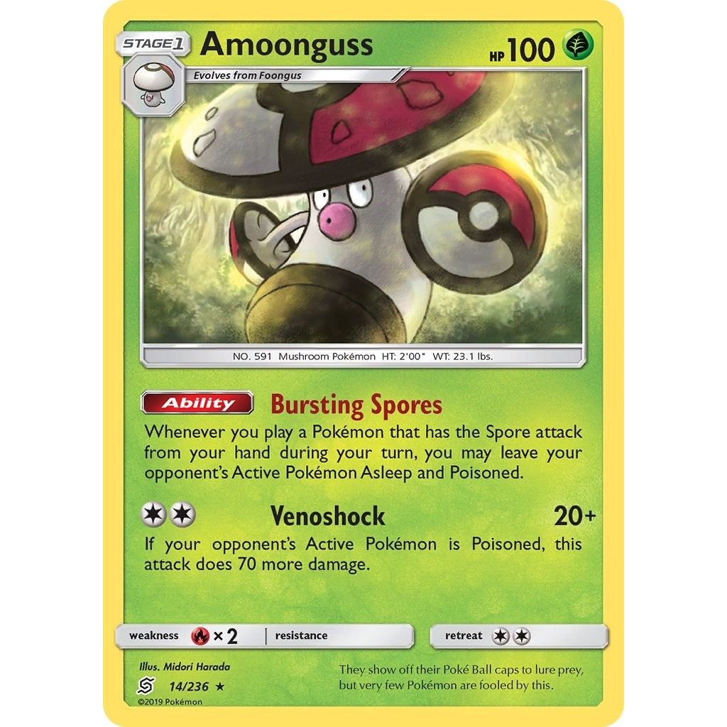 Image for Amoonguss (14/236) (SM11) - Pokemon