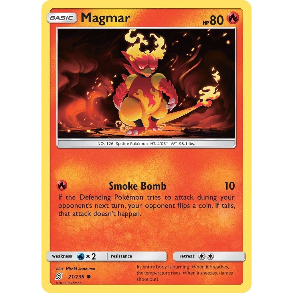 Image for Magmar (21/236) (SM11) - Pokemon