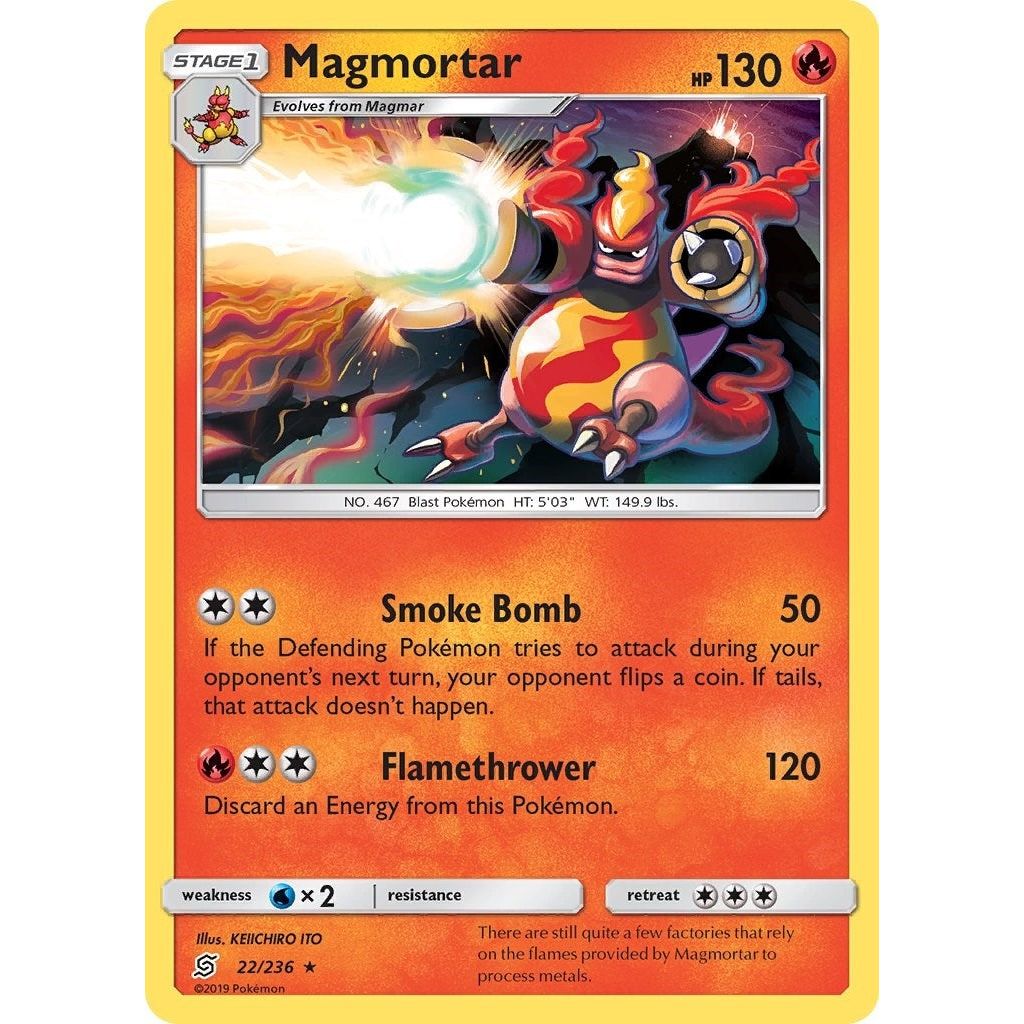 Image for Magmortar (22/236) (SM11) - Pokemon
