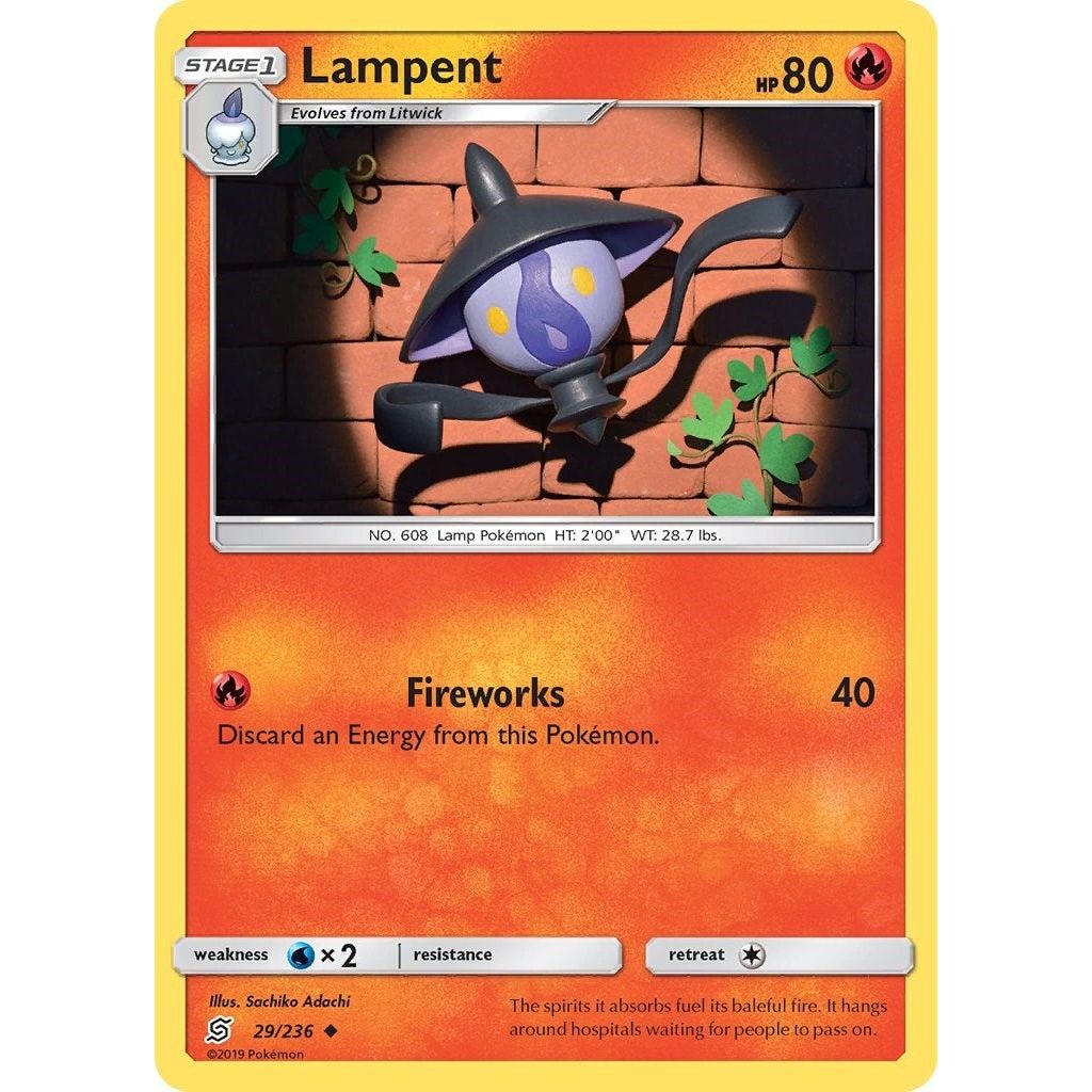 Image for Lampent (29/236) (SM11) - Pokemon