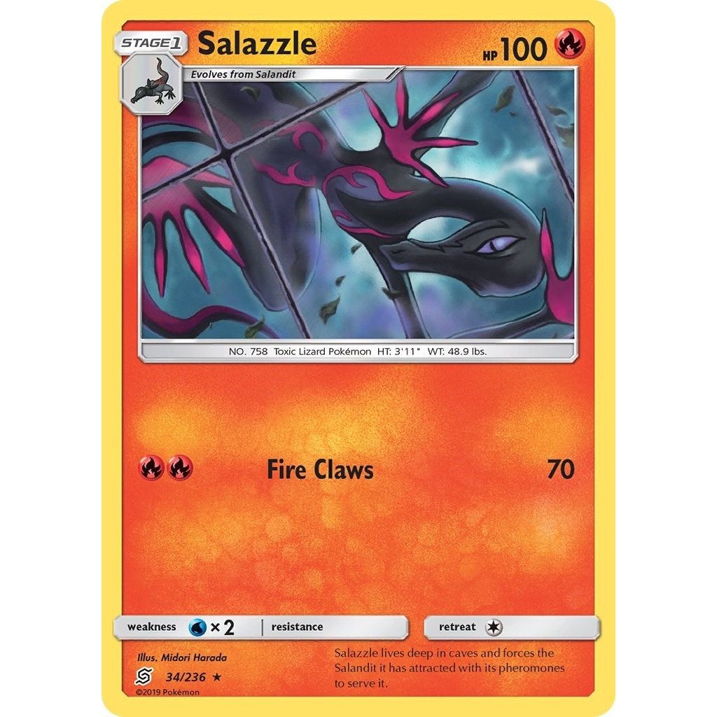 Image for Salazzle (34) (34/236) (SM11) - Pokemon
