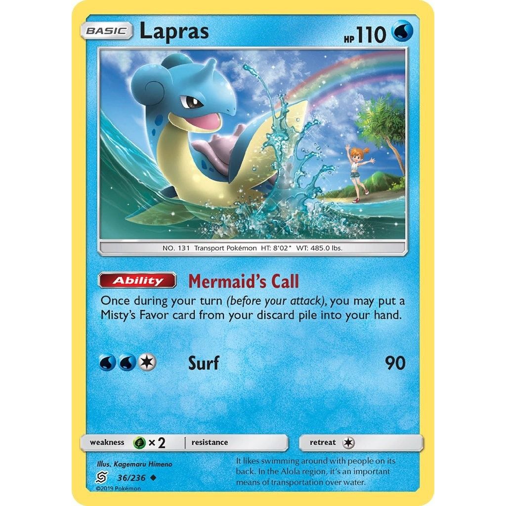 Image for Lapras (36/236) (SM11) - Pokemon