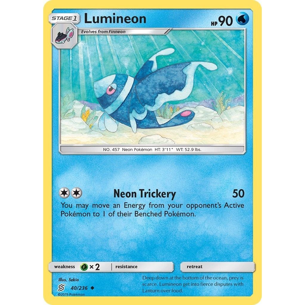 Image for Lumineon (40/236) (SM11) - Pokemon