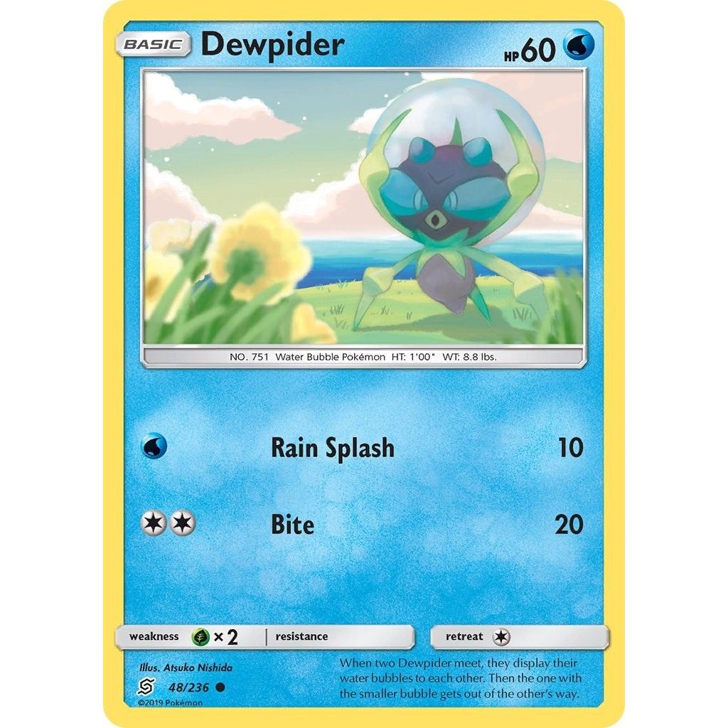 Image for Dewpider (48/236) (SM11) - Pokemon