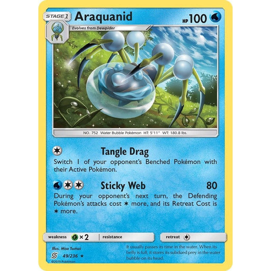 Image for Araquanid (49/236) (SM11) - Pokemon