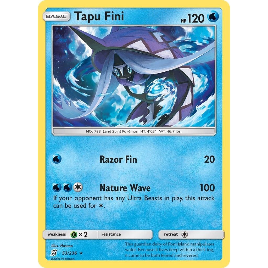 Image for Tapu Fini (53/236) (SM11) - Pokemon