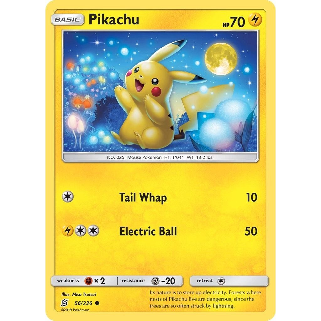 Image for Pikachu (56) (56/236) (SM11) - Pokemon