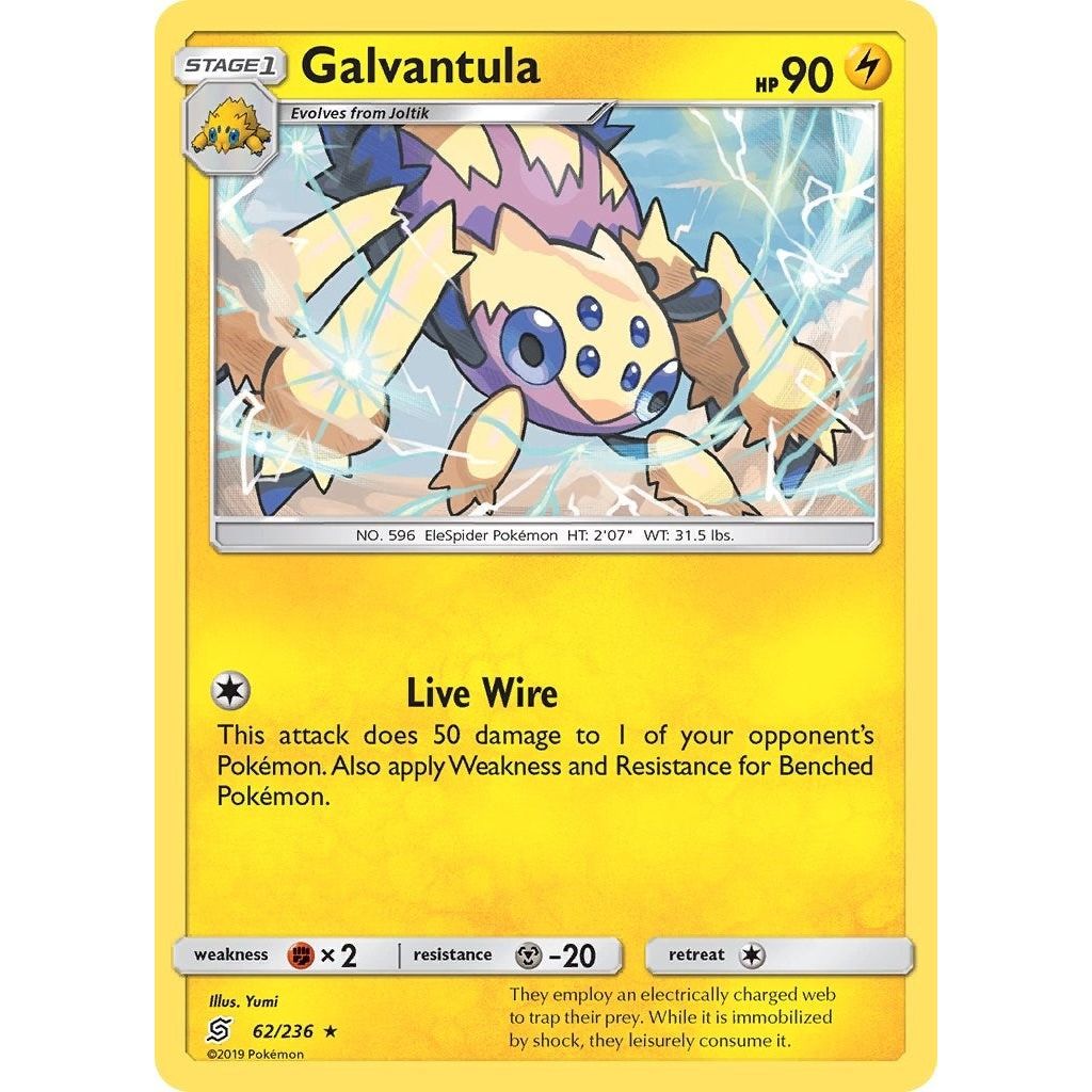 Image for Galvantula (62/236) (SM11) - Pokemon