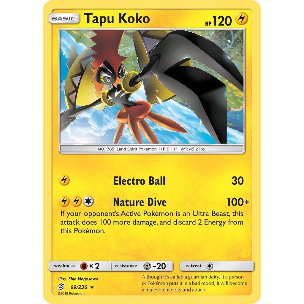 Image for Tapu Koko (69/236) (SM11) - Pokemon