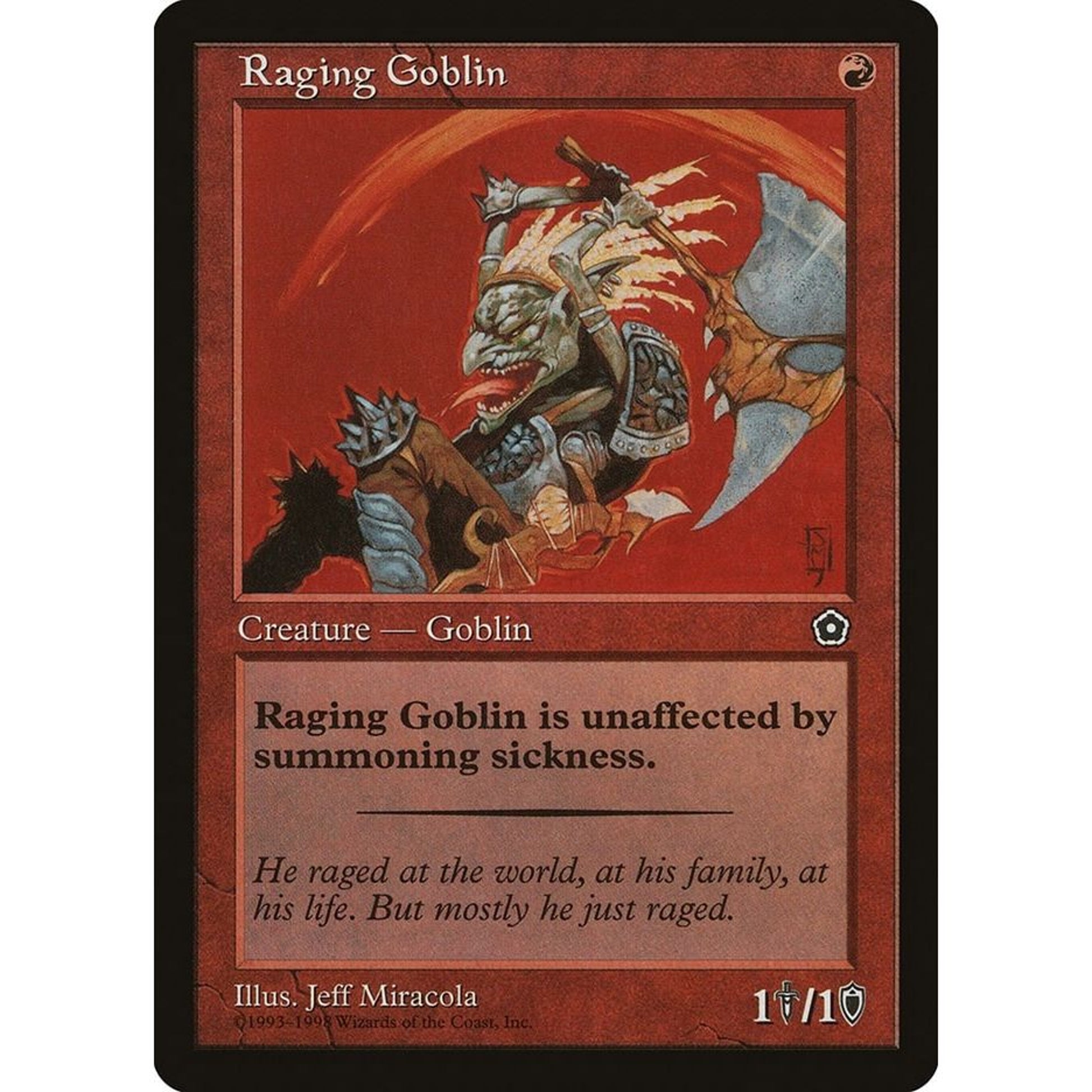 Image for Raging Goblin (P02) - Magic: The Gathering