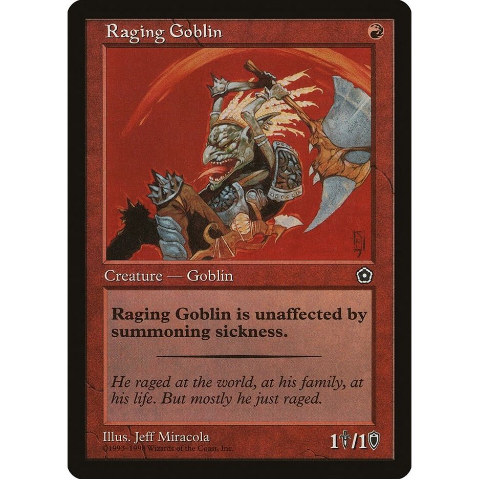 Image for Raging Goblin (P02) - Magic: The Gathering