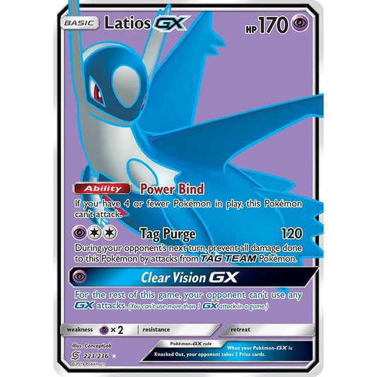 Image for Latios GX (Full Art) (223/236) (SM11) - Pokemon