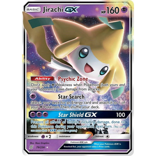 Image for Jirachi GX (79/236) (SM11) - Pokemon