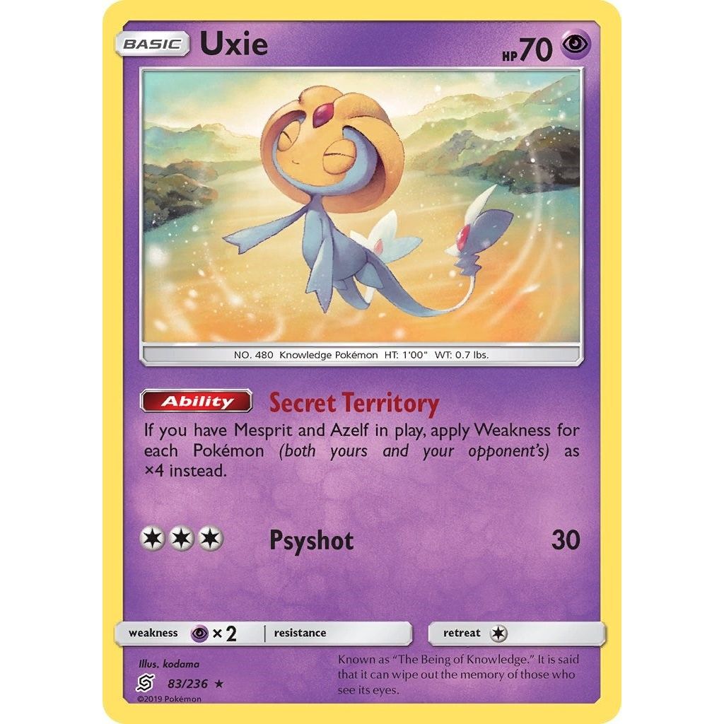 Image for Uxie (83/236) (SM11) - Pokemon