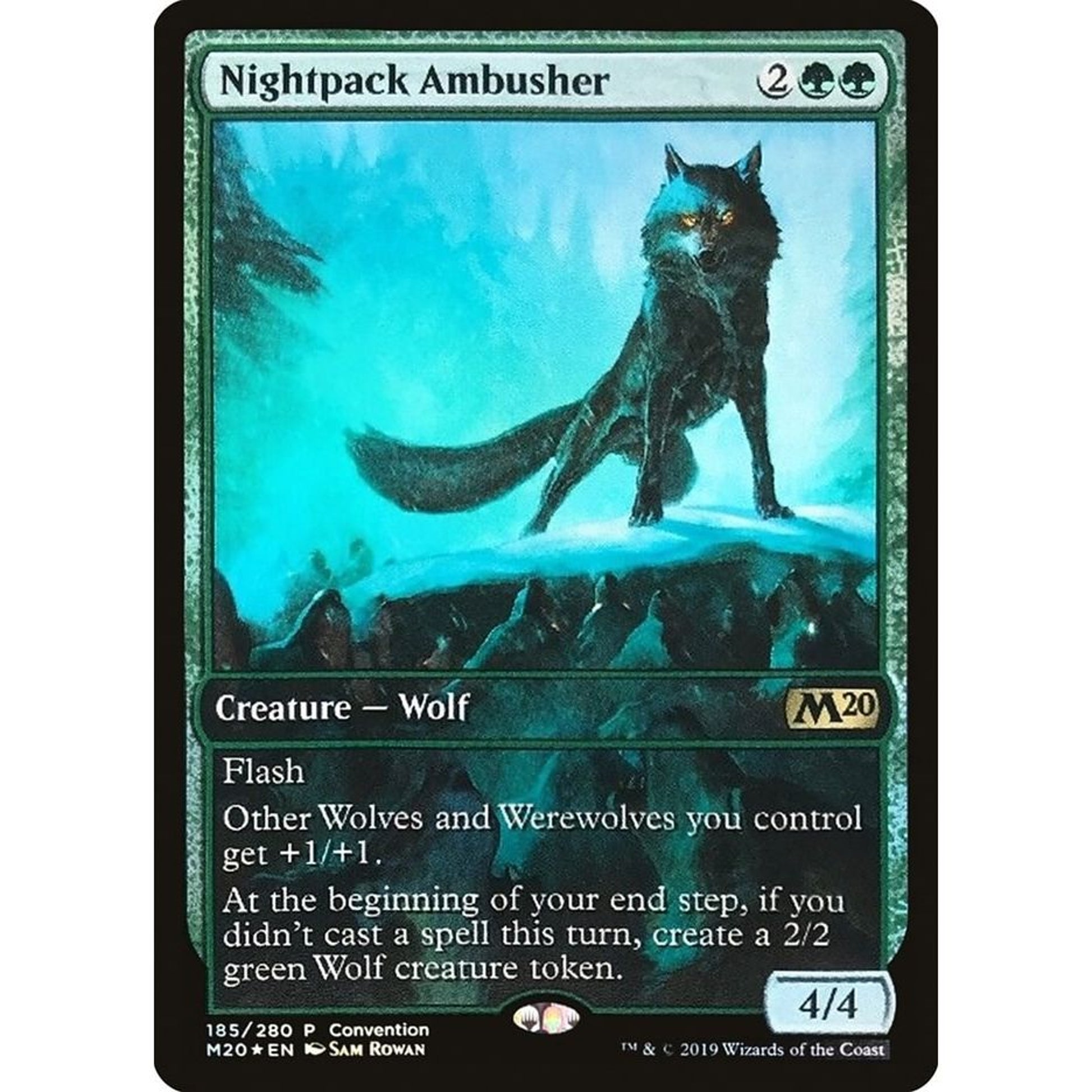 Image for Nightpack Ambusher (2019 Convention Exclusive) (185) (MEDIA) - Magic: The Gathering