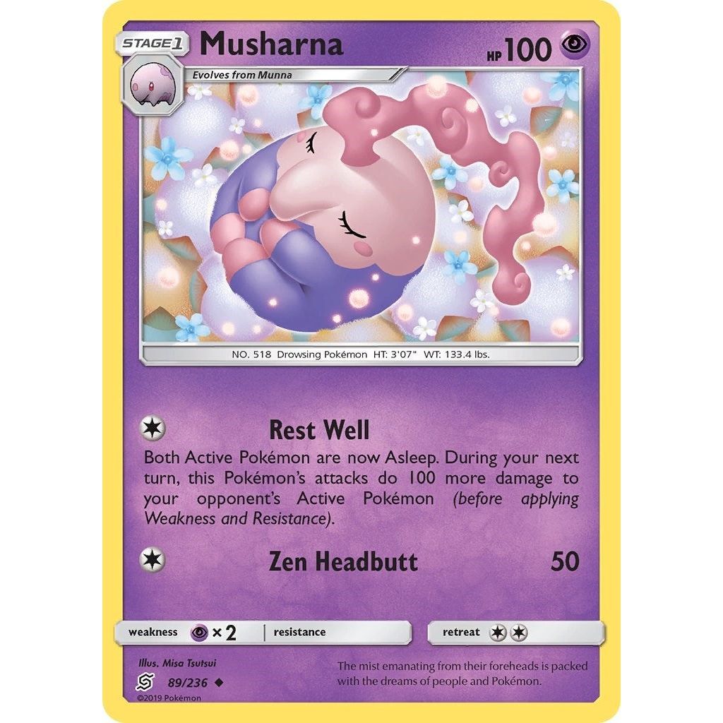 Image for Musharna (89/236) (SM11) - Pokemon